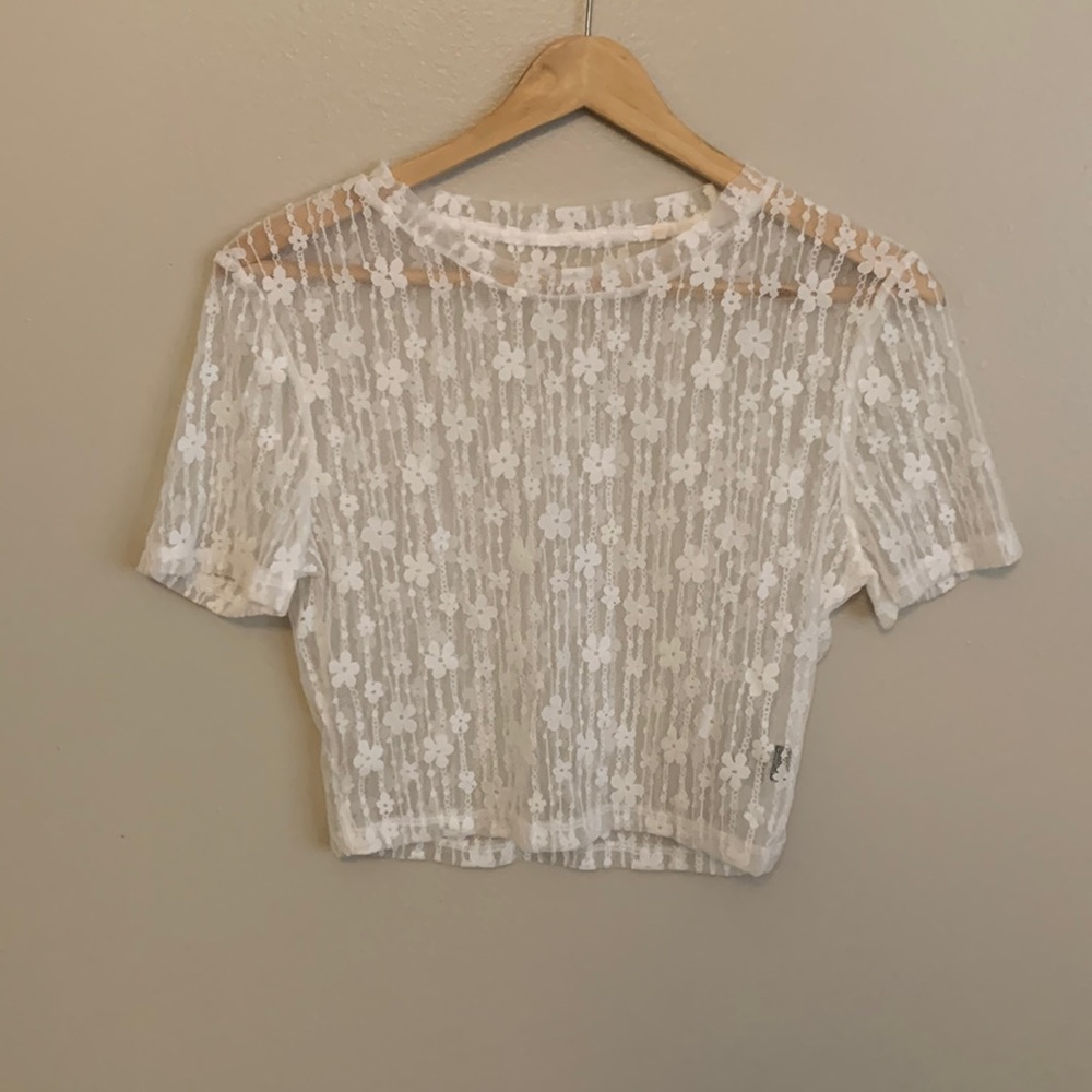 Sheer shein top